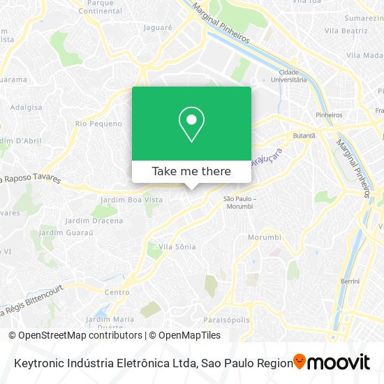 Keytronic Indústria Eletrônica Ltda map