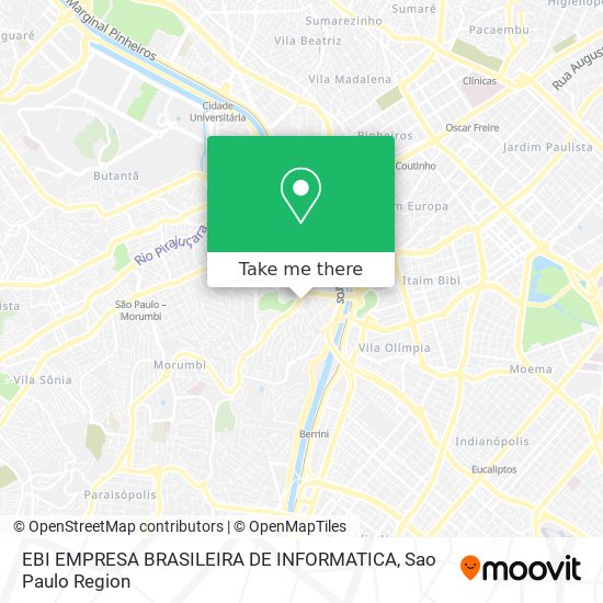 EBI EMPRESA BRASILEIRA DE INFORMATICA map