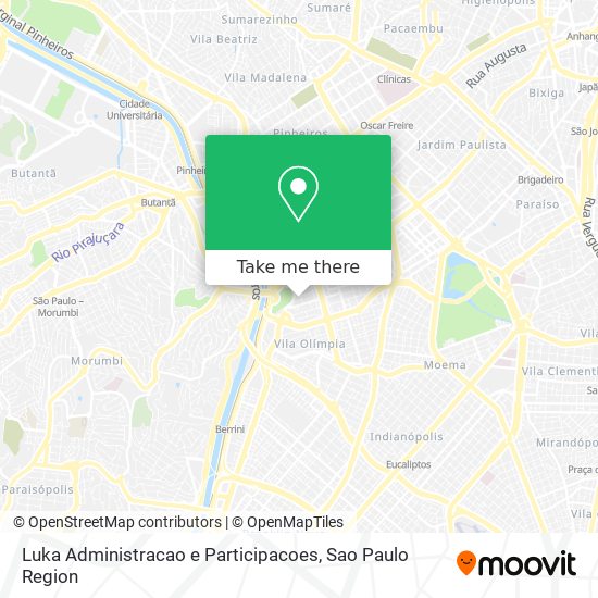 Luka Administracao e Participacoes map