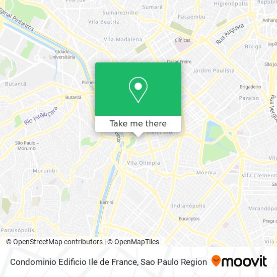 Condominio Edificio Ile de France map