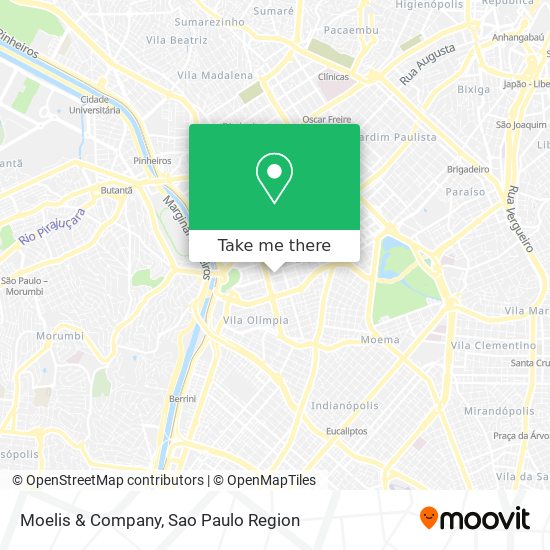 Moelis & Company map