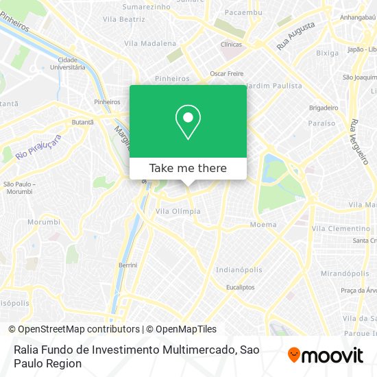 Mapa Ralia Fundo de Investimento Multimercado