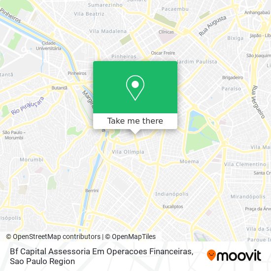 Bf Capital Assessoria Em Operacoes Financeiras map