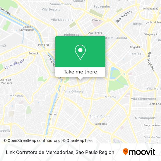 Link Corretora de Mercadorias map