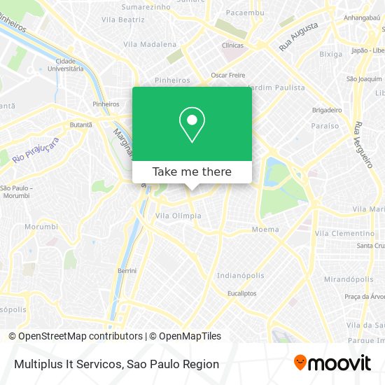 Multiplus It Servicos map