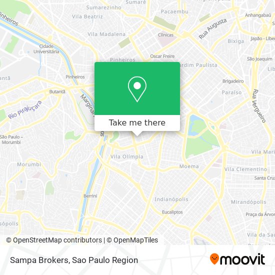 Sampa Brokers map