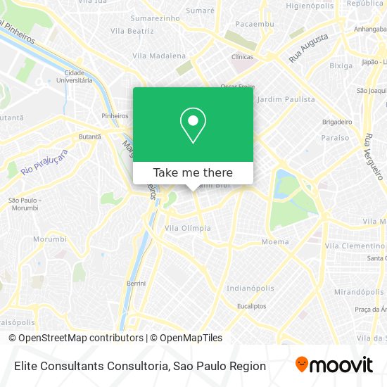 Elite Consultants Consultoria map