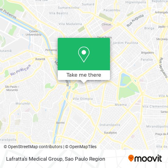 Mapa Lafratta's Medical Group