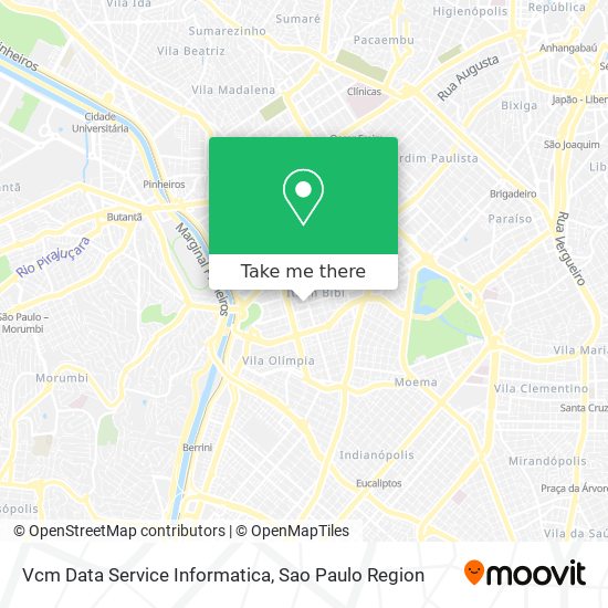 Vcm Data Service Informatica map