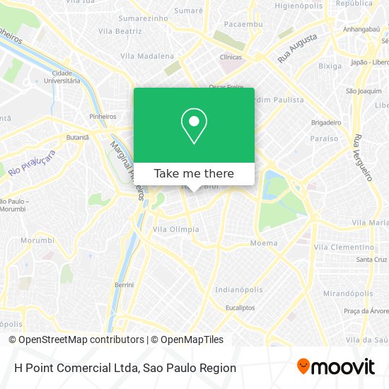 H Point Comercial Ltda map