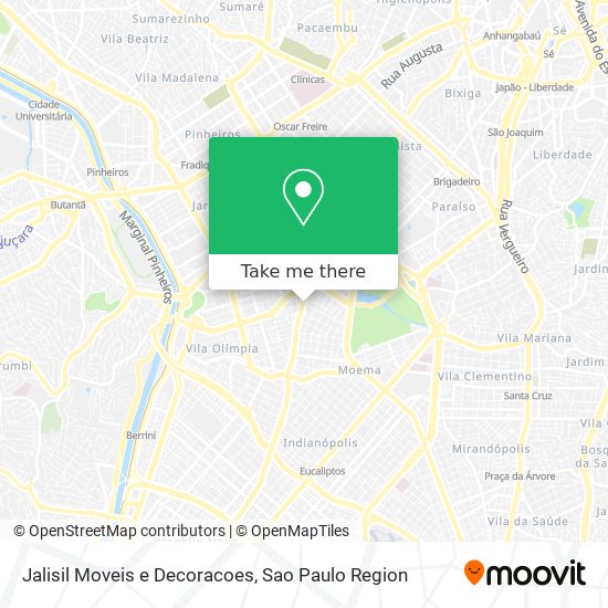 Jalisil Moveis e Decoracoes map