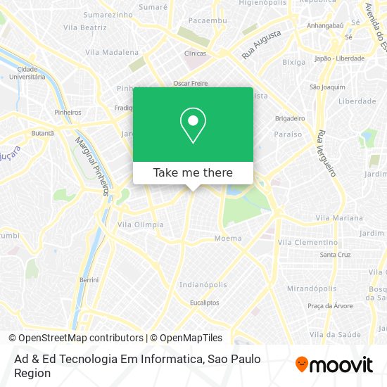 Mapa Ad & Ed Tecnologia Em Informatica