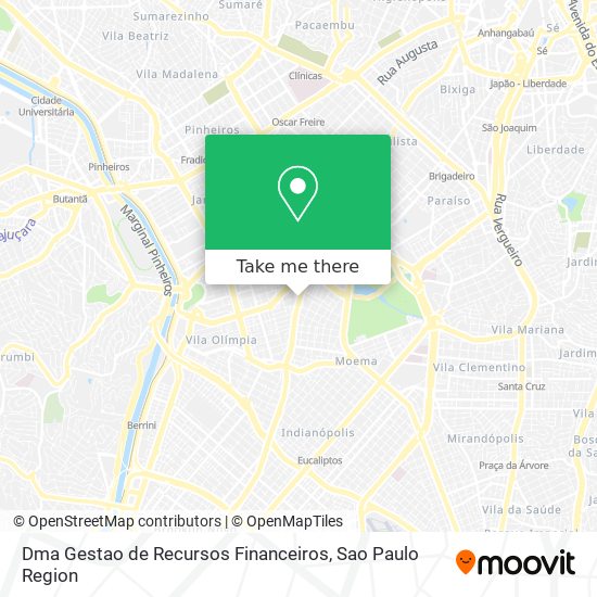 Dma Gestao de Recursos Financeiros map