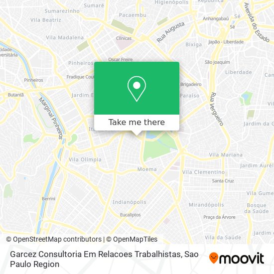 Garcez Consultoria Em Relacoes Trabalhistas map