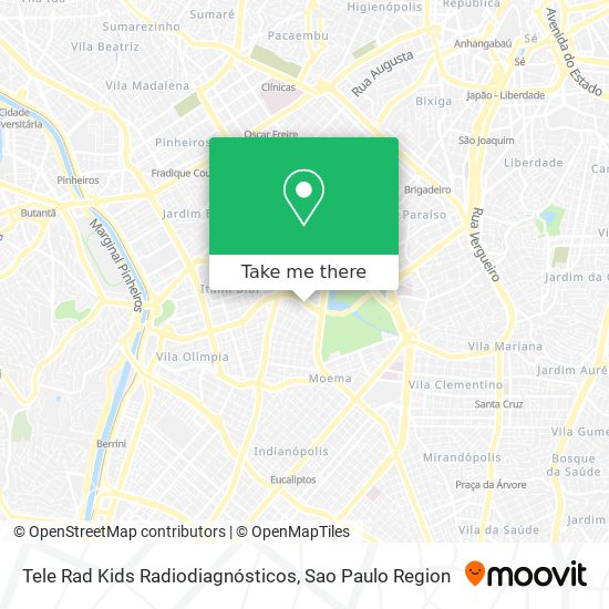 Tele Rad Kids Radiodiagnósticos map