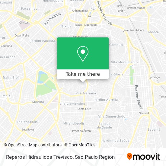 Reparos Hidraulicos Trevisco map