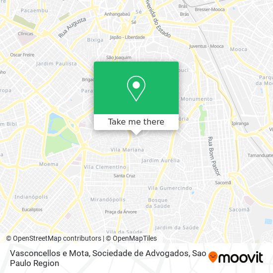 Vasconcellos e Mota, Sociedade de Advogados map