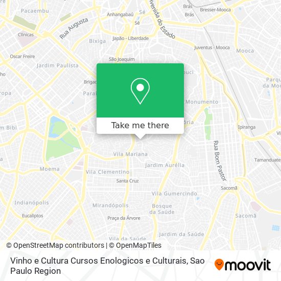 Vinho e Cultura Cursos Enologicos e Culturais map