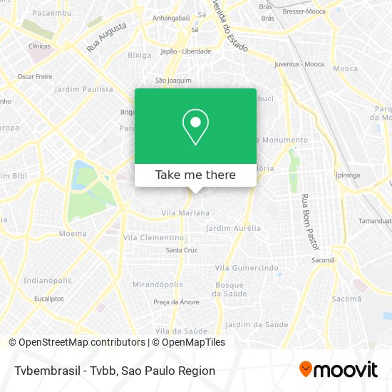 Tvbembrasil - Tvbb map