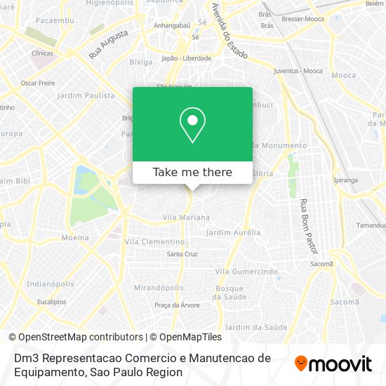 Mapa Dm3 Representacao Comercio e Manutencao de Equipamento