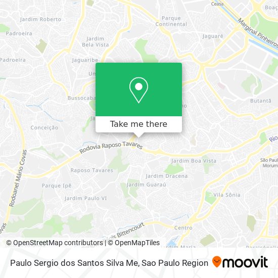 Paulo Sergio dos Santos Silva Me map