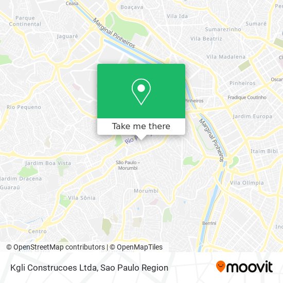 Kgli Construcoes Ltda map