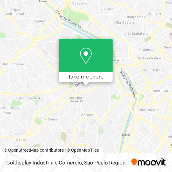 Goldisplay Industria e Comercio map