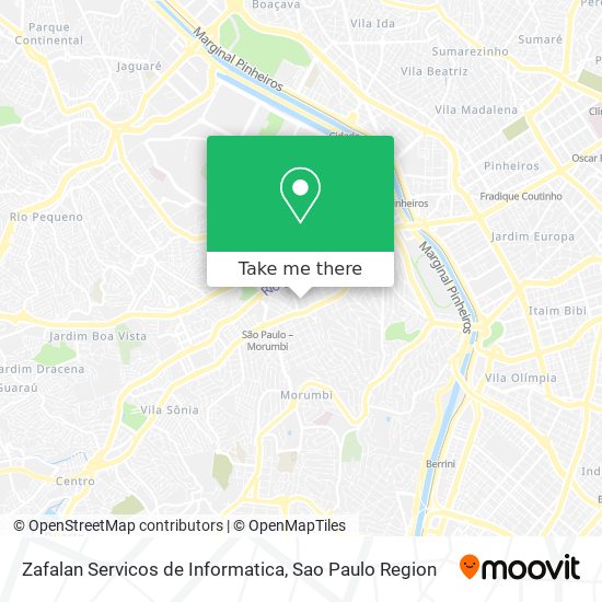 Zafalan Servicos de Informatica map