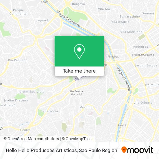 Hello Hello Producoes Artisticas map