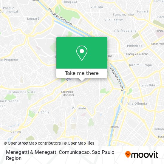 Menegatti & Menegatti Comunicacao map