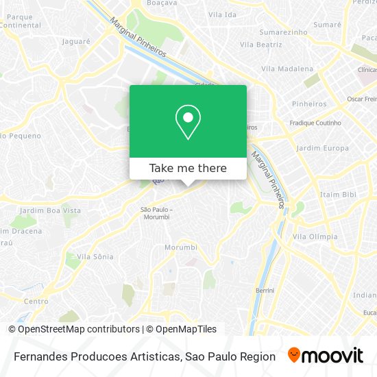 Fernandes Producoes Artisticas map