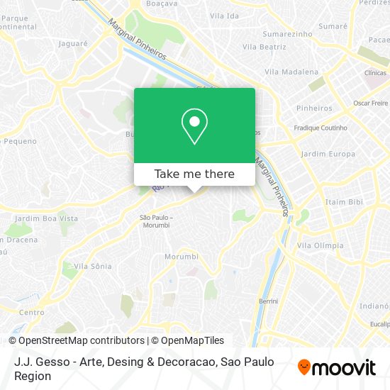 J.J. Gesso - Arte, Desing & Decoracao map