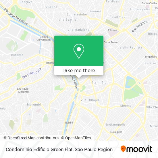 Mapa Condominio Edificio Green Flat