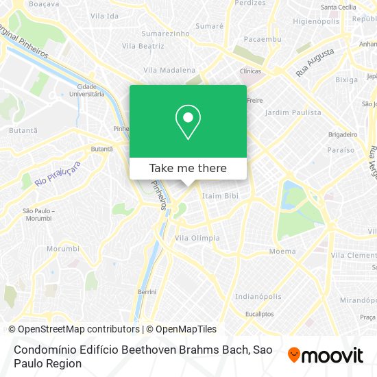 Condomínio Edifício Beethoven Brahms Bach map