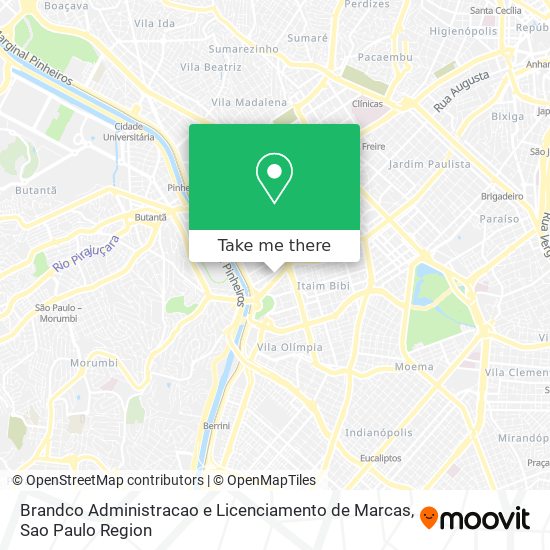 Brandco Administracao e Licenciamento de Marcas map