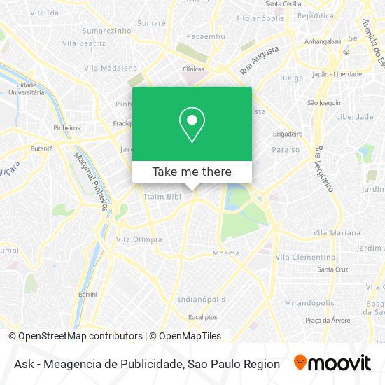 Ask - Meagencia de Publicidade map