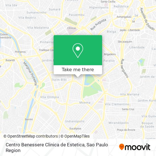 Centro Benessere Clinica de Estetica map