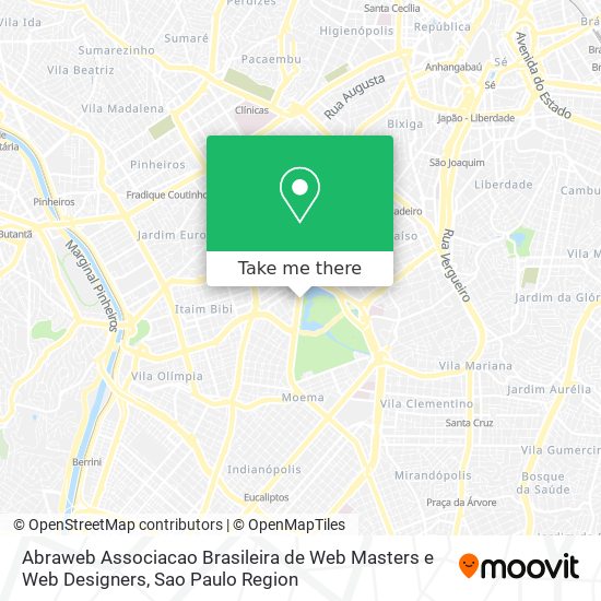 Abraweb Associacao Brasileira de Web Masters e Web Designers map