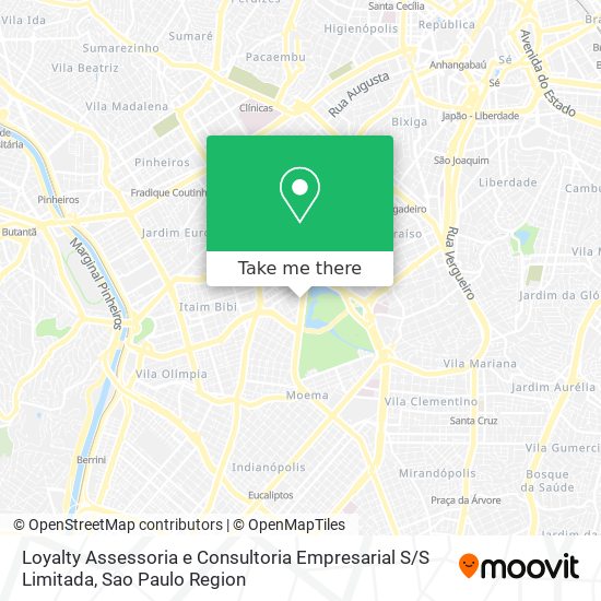 Mapa Loyalty Assessoria e Consultoria Empresarial S / S Limitada