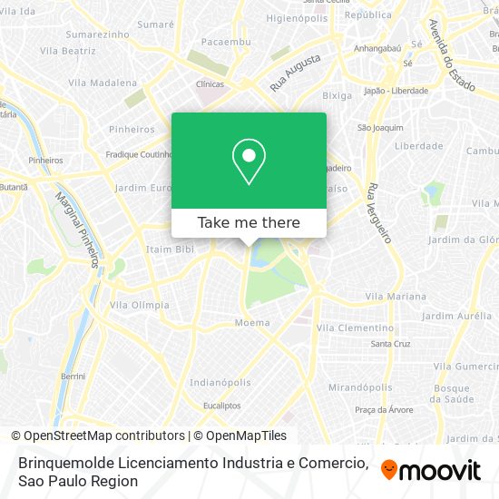 Brinquemolde Licenciamento Industria e Comercio map