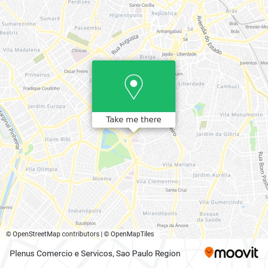 Plenus Comercio e Servicos map