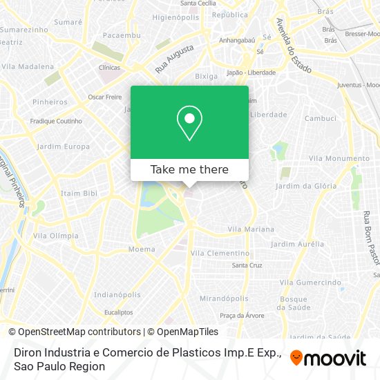 Diron Industria e Comercio de Plasticos Imp.E Exp. map