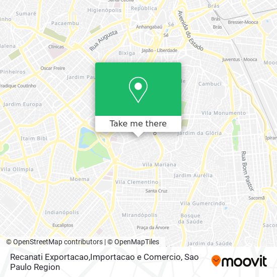 Recanati Exportacao,Importacao e Comercio map