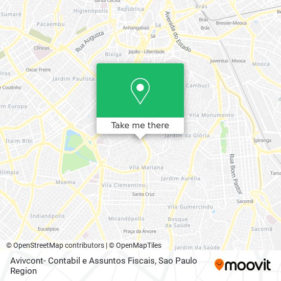 Avivcont- Contabil e Assuntos Fiscais map