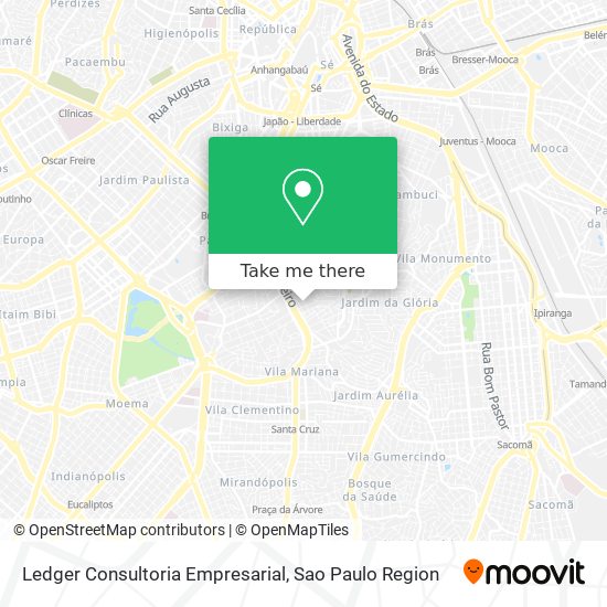 Ledger Consultoria Empresarial map