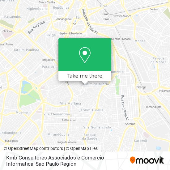 Kmb Consultores Associados e Comercio Informatica map