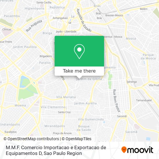 M.M.F. Comercio Importacao e Exportacao de Equipamentos D map