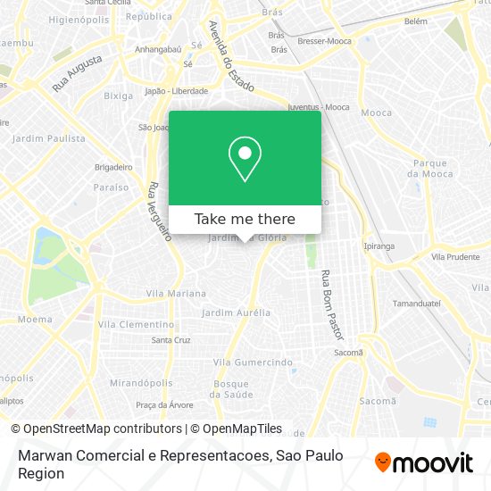 Mapa Marwan Comercial e Representacoes