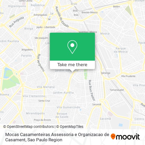 Mocas Casamenteiras Assessoria e Organizacao de Casament map