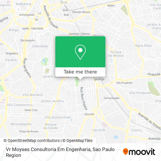 Vr Moyses Consultoria Em Engenharia map